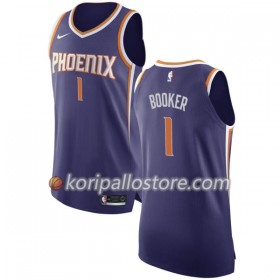 Phoenix Suns Devin Booker 1 Nike 2017-18 Violetti Miesten Pelipaidat Swingman 